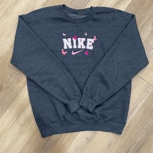 Nike butterfly sweater
